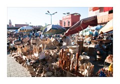 Djamaa El Fna Square Stalls