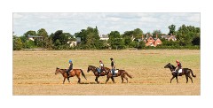 Walking Back - Newmarket Town in the background