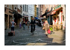 Evening in Bruges