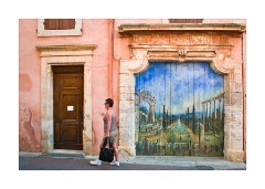 Attractive Doorway in the Town