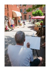 The Artist at Work