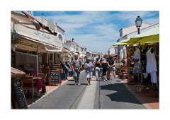 Busy Shopping Area