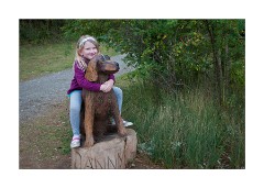 Sitting on the Dog