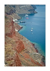 Port below Oia