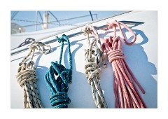 Vlichada Port Ropes and shadows
