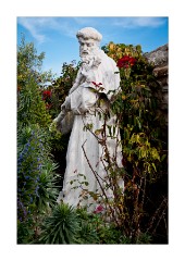 Statue San Carlos Borromeo de Carmelo Mission