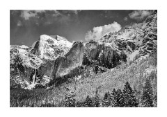 Bridalveil Falls Canyon View