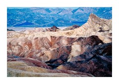 Zabriskie Point as Sun is Rising