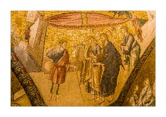 Istanbul  The Monastery of the Chora Church, Byzantine mosaics and frescoes.