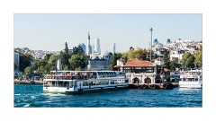 Istanbul  River cruise on the Bosphorus European side