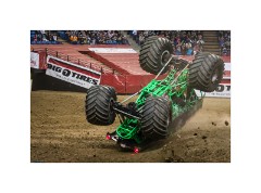 Folsom 09  Sleep Train Arena Monster Trucks Ends up upside down but the winner