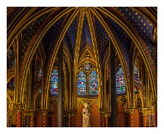 France Paris 38  Saint Chapelle A gem of High Gothic Architecture