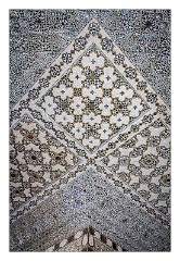 Jaipur  45  Mirrored ceiling at Amber Fort
