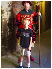 Family in August 11  Jason at Hampton Court Palace