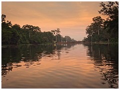 Siem Reap Day One 44  Sunset on the Moat of Angkor Thom
