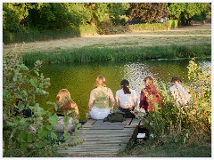 014  Godmanchester  Teenager Enjoying the Evening