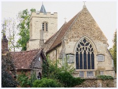 020 June and July in Cambridgeshire  Grantchester Church