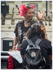 044  London - Camden Market  Punk in Camden