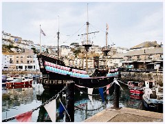 006 South Devon - Brixham  Brixham Harbour - The Golden Hind
