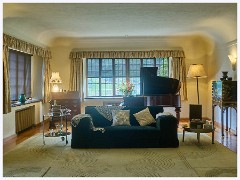 061 South Devon - Coleton Fishacre  Inside the House - the Entertaining Room