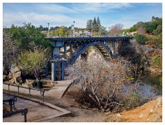 084 California  One of Three Bridges Old Folsom