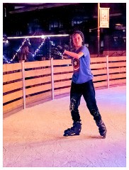 113 California  Jason Ice Skating in Folsom Old Town