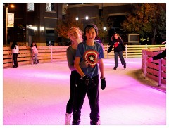114 California  Nikki and Jason Ice Skating in Folsom Old Town
