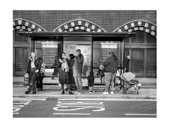 016 London  Outside St Pancras Station