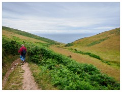 086 South Devon  Walking the circular path at Star Point