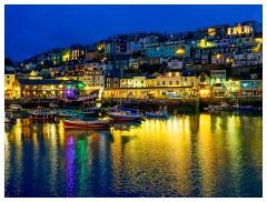 114 South Devon  Brixham at Night