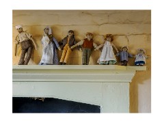 021 Flatford, Suffolk  Inside the National Trust Cottage