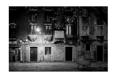 024 Venice  Campo Sant Agnese as Night Falls