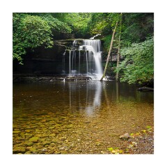 030 Yorkshire  West Burton Falls, Wensleydale