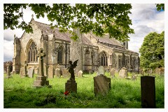 036 Bridlington Holiday  Rudston Church