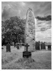 038 Bridlington Holiday  The Tallest Monolith in the UK at Rudston Church