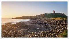 001 Northumberland  Sunrise Dunstanburgh Castle