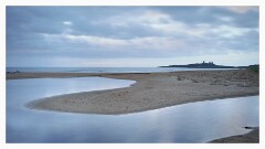 014 Northumberland  Gentle Sunrise Dunstanburgh Castle