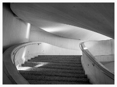 025 Valencia  Spiral Staircase in the Palau de les Arts